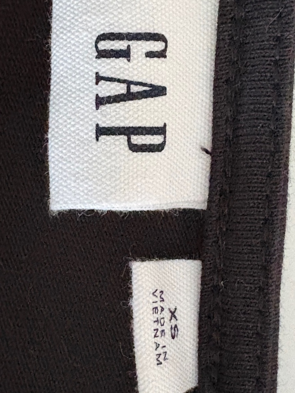 Gap T Shirts Bundle Two Black White Bow Back NWOT SZ XS - Picture 8 of 11